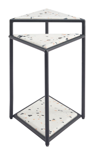 Zuo Modern Miste Side Table Set Of 3 - Versatile Multicolor Nesting Tables With Modern Style & Durability Multicolor Stone,Steel 110325-zuo-modern