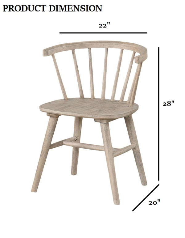 English Elm Mid-Century Upholstered Side Chair Pair with Rubberwood Frame, Curved Backrest and Cozy Seat Cushioning Natural,Oak 21 L x 25 W x 24 H B2741P406733