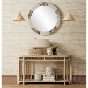 Innkeeper Rustic Oval Table Lamp - Elegant Terracotta Design with Vanilla Linen Shade for Home Decor