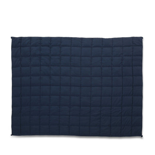 English Elm Christopher Knight Home® - 205T Cotton Weighted Blanket 20lbs – Breathable 7-Layer Cooling Design for Deep Pressure Sleep Aid Navy Blue 72154.00NBLU