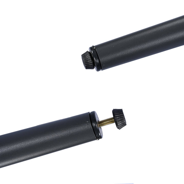 English Elm Christopher Knight Home® - 4-Piece Outdoor Patio Set with Woven Rope U-Back, Steel Frame, Thick Cushions & Acacia Table for Garden Black+Grey N780P209458G