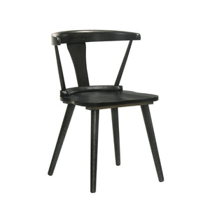 English Elm [Set Of 2] Rustic Farmhouse Dining Chairs - Solid Wood Side Chairs With Easy Assembly & Comfort W2537P211112-GIGA