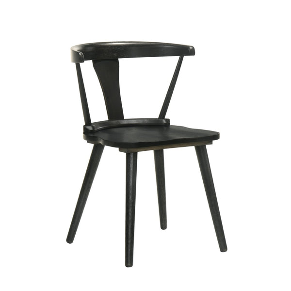 English Elm [Set Of 2] Rustic Farmhouse Dining Chairs - Solid Wood Side Chairs With Easy Assembly & Comfort W2537P211112-GIGA