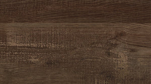 English Elm Rustic Queen Panel Bed with V-Pattern Headboard, 3D Paper Veneer Wood Look, Boxed Easy Assembly Rustic Brown 45.25 L x 40.25 W x 6.5 H B011P250475