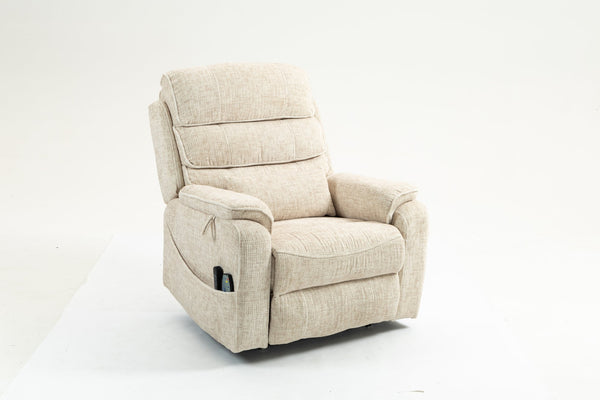English Elm Lounge Electric Lift Chair With Massage & Heating – Plush Velvet Recliner For Comfort & Mobility W547S00055