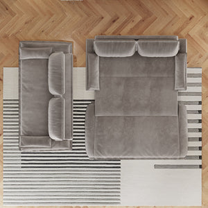 English Elm 73.2" Queen Pull Out Sofa Bed – Stylish 3-In-1 Convertible Velvet Loveseat For Ultimate Comfort! W1885S00229