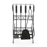 Christopher Knight Home® - Noble House - Solis Log Rack and Tool Set