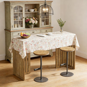 English Elm Wood Solid Fir Console Table Handcrafted Farmhouse Style for Entryway or Sofa T3971P447527
