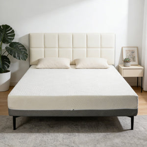 English Elm 10-inch Full Foam Mattress Japan Made Gel Cooling 7-zone Support Adjustable Base Ready W5081P394316