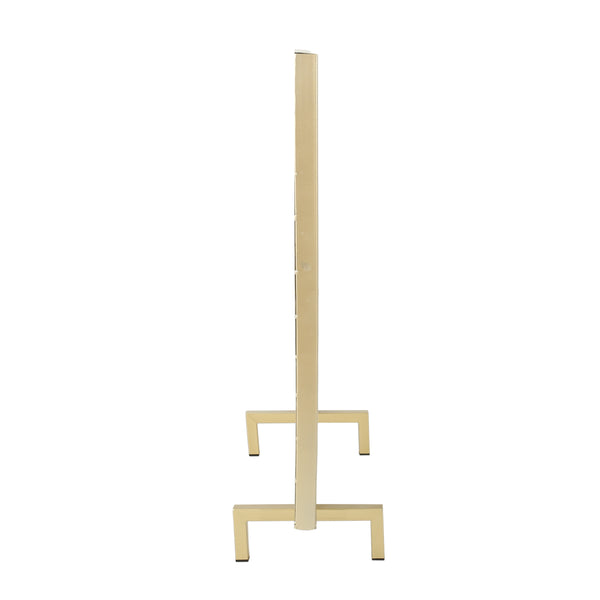 English Elm Fire Screen Handcrafted Iron Geometric Mesh Spark Guard for Modern Living Rooms 61125.00GLD