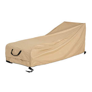 English Elm Christopher Knight Home® - Shield Outdoor Chaise Lounge Cover – All-Weather Protection, Breathable, Secure Fit In Beige N775P291569B