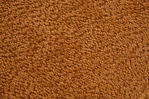 English Elm LY-024OR Plush 4-Seater Compression Sofa in Orange Crochet Yarn Fabric with 4 Pillows, Deep Seat Comfort W2231S00016