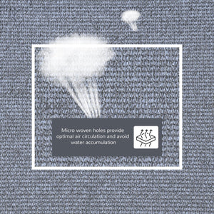 English Elm Outsunny 13' X 20' Rectangle Sun Shade Sail Canopy - Uv Protection For Patios, Decks, And Gardens W2225P200587-GIGA