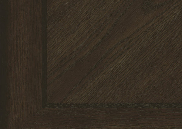 English Elm Traditional Stonington Side Chairs Set of 2 Beige Upholstered Nailhead Trim Oak Veneer Wood Dining Seats Elegantly Crafted 42" Brown Mix 42.75 L x 21.25 W x 17.5 H B011P188433