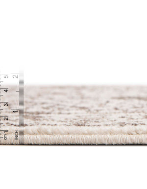 Unique Loom La Jolla Traditional Machine Made Floral Rug Beige, Beige/Brown/Ivory/Light Brown 9' 0" x 12' 0"