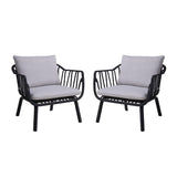 Christopher Knight Home® - Noble House - Huron Outdoor Pp Club Chair (Set Of 2)