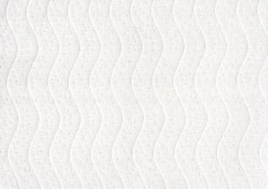 English Elm Twin Metal Mattress Foundation with Textured White Cover, 350lb Capacity, 38" x 74" x 8.5"H Support Frame B011P197734