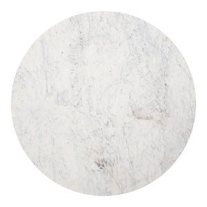 Zuo Modern Strela Dining Table - Elegant White & Black Marble Design For Modern Homes And Hospitality Spaces White Natural Marble,Mdf,Mango Wood 110808-zuo-modern