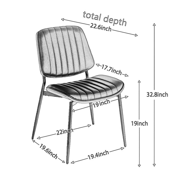 English Elm A&a Furniture Mid-century Dining Chairs Set of 2 Walnut Bentwood Pu Leather Seats W1143P151496