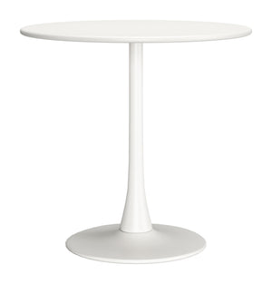 Soleil Dining Table White 704038 Zuo Modern