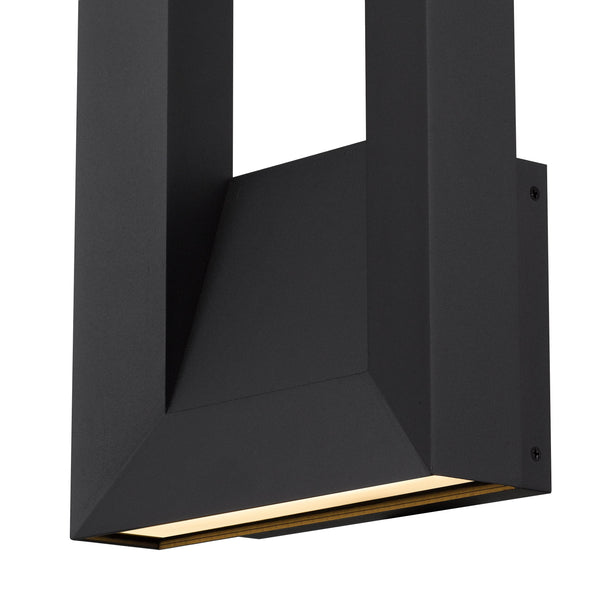 English Elm 16 Inch Led Wall Sconce Etched Glass Dimmable Bathroom Hallway Living Room Light B370P416462