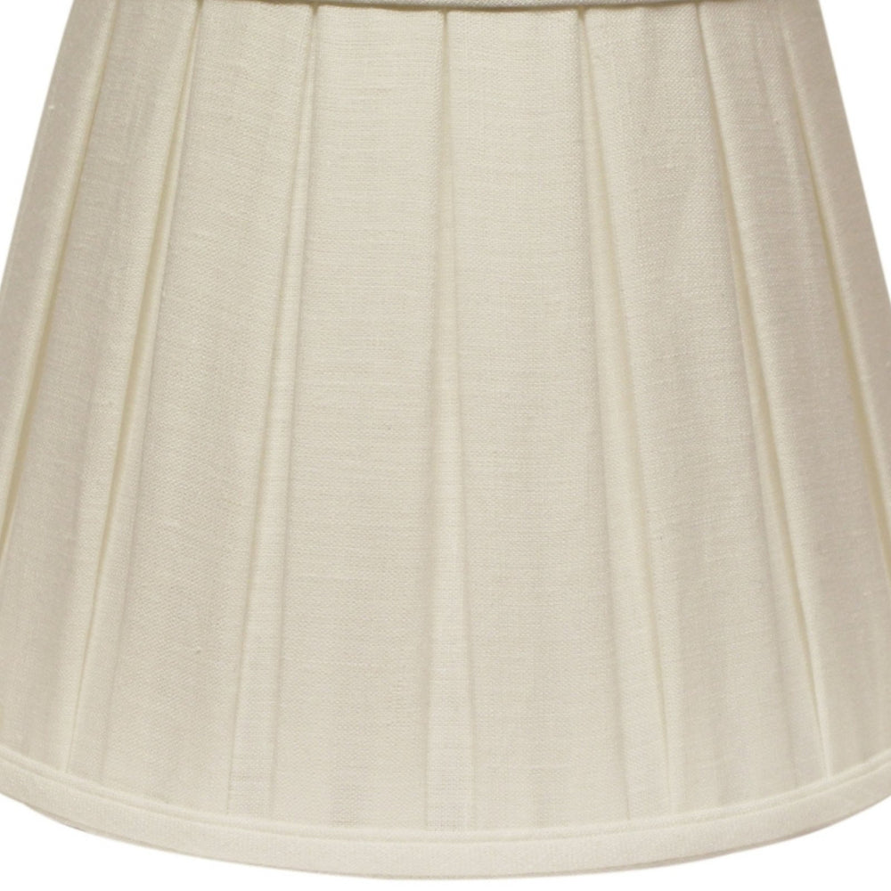 English Elm Slant Box Pleat Linen Softback Lampshade Tailored Washer Fitter for Classic Interiors B075101283