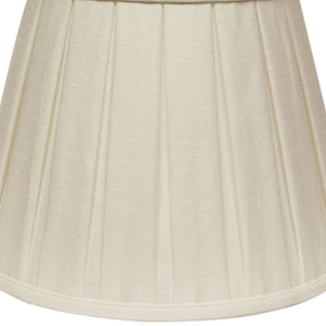 English Elm Slant Box Pleat Linen Softback Lampshade Tailored Washer Fitter for Classic Interiors B075101283