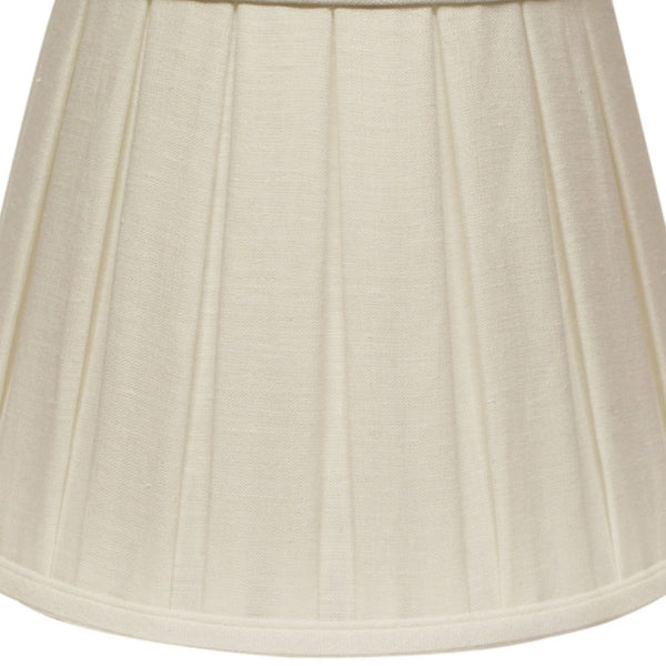 English Elm Slant Box Pleat Linen Softback Lampshade Tailored Washer Fitter for Classic Interiors B075101283