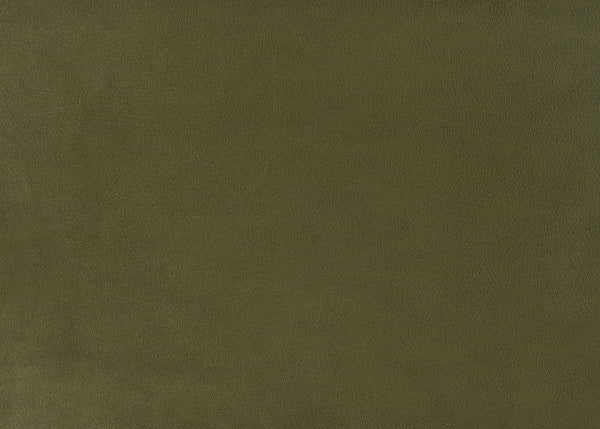 English Elm Brown Boucle Eastern King Bed Camel Back Headboard Round Bun Feet Upholstered Frame Olive Green B2741S00831