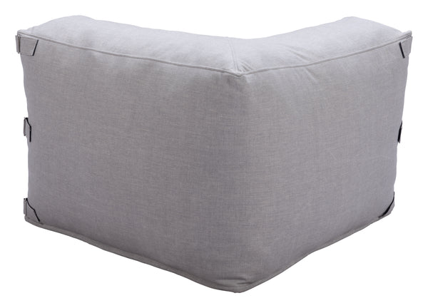 Luanda Corner Chair Gray 704002 Zuo Modern