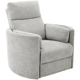 Parker House Radius - Mineral Power Reclining Sofa And Recliner Light Grey 100% Polyester (W) Mrad-31p-min