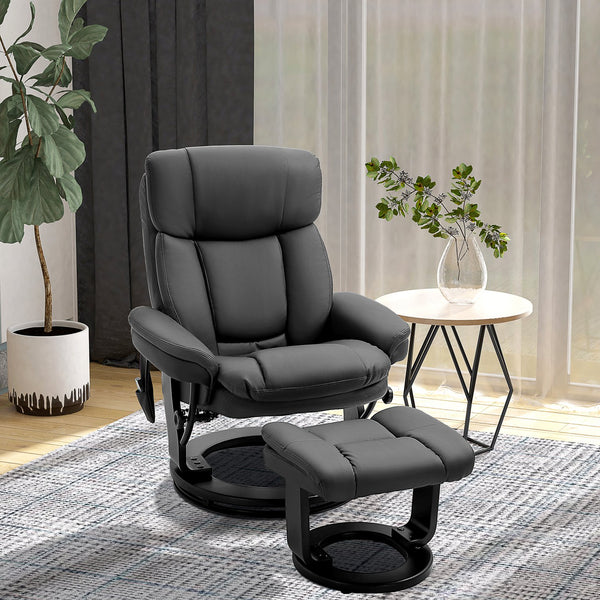 English Elm HOMCOM Electric Lift Recliner Chair with Remote Control, Supportive Foam & Pocket Storage for Seniors Black W2225P217949