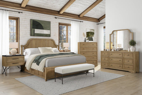 English Elm Hickory Nine Drawer Dresser with Cedar and Felt Lining for Master Bedroom Storage B2699P440923