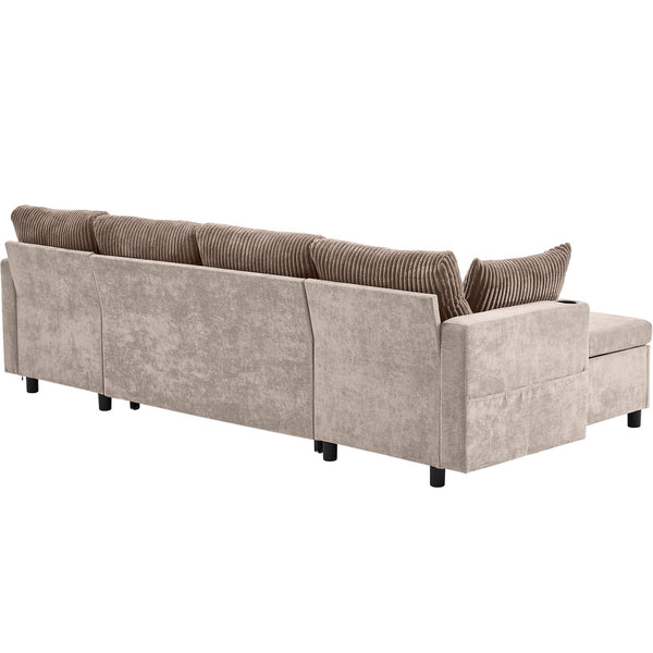 English Elm Swivel Barrel Accent Chair Chenille Tufted Round Club Seat for Living Room Lounge N719S002230D