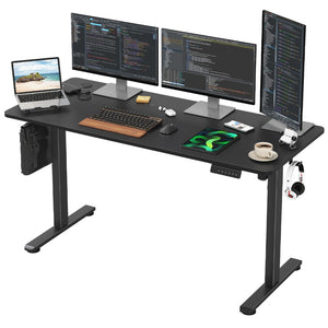 English Elm Stary Electric Standing Desk - Adjustable Height Home Office Solution For Enhanced Productivity & Comfort T3623P339398-GIGA