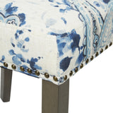 OSP Home Furnishings Kendal Chair Paisley Blue