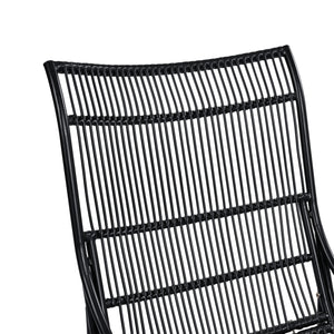 English Elm Christopher Knight Home® - 3 Piece Wicker Patio Set with Cloud-Like Cushions, Acacia Top Table, Rust-Resistant Steel Frame Beige+Black N780P209442B