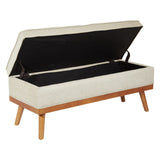 OSP Home Furnishings Katheryn Storage Bench Linen