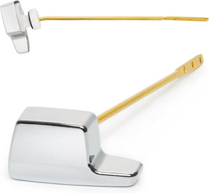 English Elm Toilet Flush Handle Replacement Kit with Corrosion Resistant Lever and Flapper Chain W1573P291938