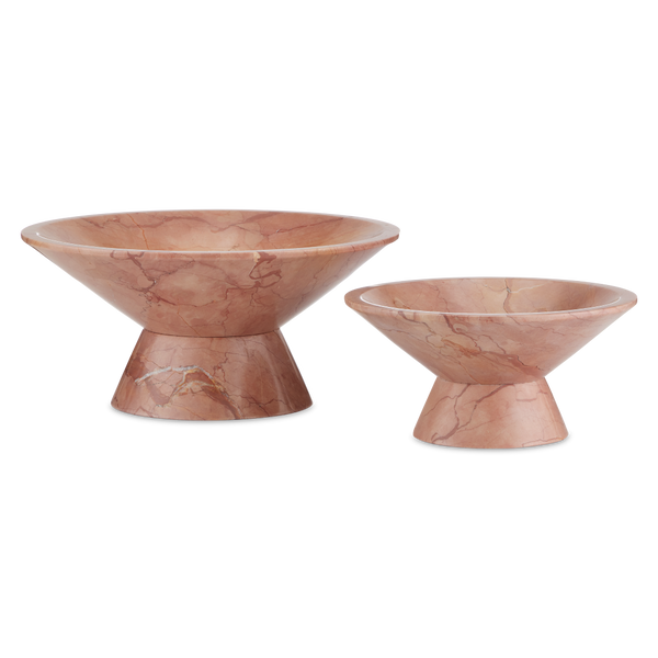Lubo Rosa Bowl – Exquisite Rosa Cappuccino Marble Design Perfect for Home Décor and Fruit Display
