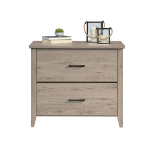 English Elm Lateral File Cabinet In Rich Brown Finish - Stylish, Compact Design For Home Office Organization & Safety B356P402630