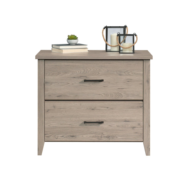 English Elm Lateral File Cabinet In Rich Brown Finish - Stylish, Compact Design For Home Office Organization & Safety B356P402630
