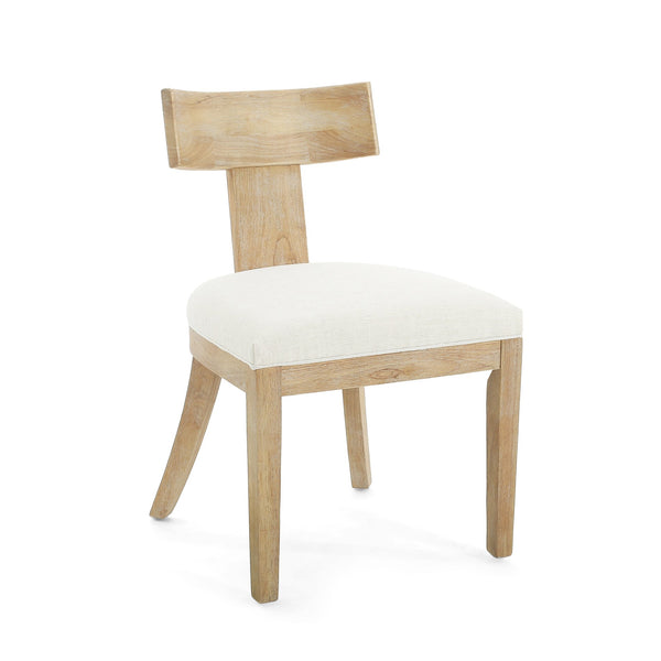 English Elm Christopher Knight Home® - DINING Fabric Upholstered Side Chairs Set of 2 with Curved Slat-Back, Rubberwood Frame, Plush Comfort Beige 74605.00BGE