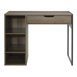 OSP Home Furnishings Ravel 40"W Desk Grey Oak