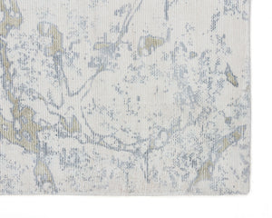 Sunpan Marrakech Hand-Loomed Rug – Elegant Grey Abstract Design by Skilled Artisans for Chic Spaces 8' X 10'