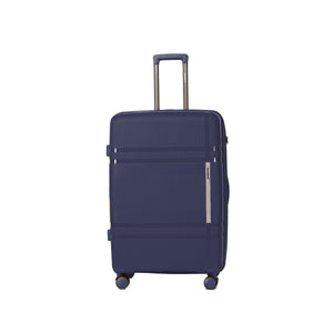 English Elm 6-piece Hard Shell Spinner Luggage Set Expandable Polypropylene with Combo Lock Blue T3292P328874