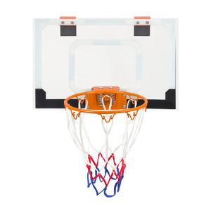 English Elm Mini Basketball Hoop Acrylic Backboard Metal Rim Wall Mount for Dorm or Office W3087P376141