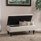 Christopher Knight Home® - Noble House - Chantelle Fabric Storage Ottoman