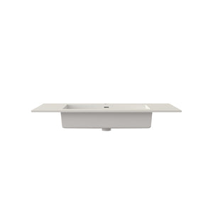 English Elm Stone Resin Vessel Basin Sink Sculptural Countertop Design for Modern Bathrooms T3785P355782