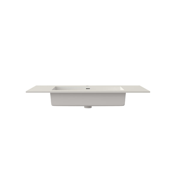 English Elm Stone Resin Vessel Basin Sink Sculptural Countertop Design for Modern Bathrooms T3785P355782